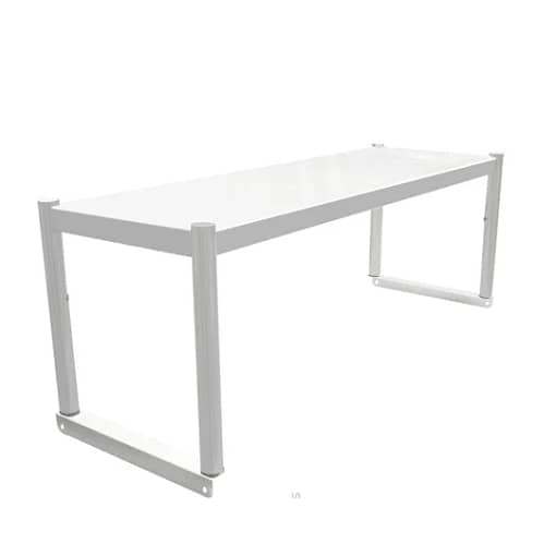 Kitchen Knock 620354 Stainless Steel Overshelf – 1500mm Single Tier with Adjustable Height