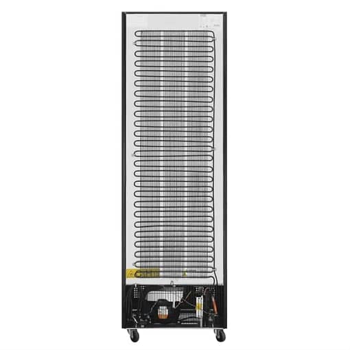 Polar GH427-A G-Series Upright Display Fridge – 368L, Black Glass Door - Image 4