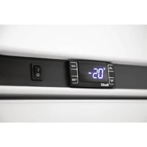 Polar CB921-A Glass Door Display Freezer – 365L White C-Series - Image 6