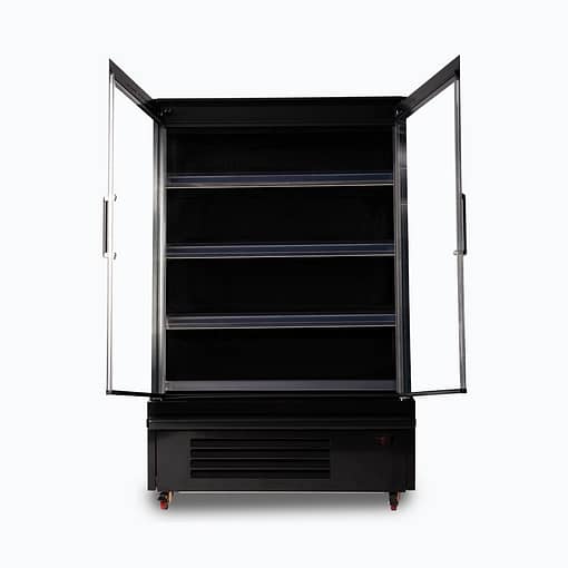 Bromic SVM1000HD-NR Semi-Vertical Multideck Fridge – 332L | 2 Glass Doors - Image 2