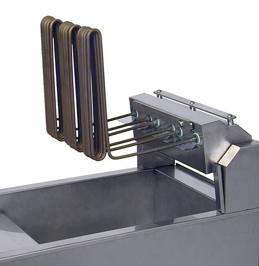 Austheat AF812R Single Pan Two Basket Electric Fryer - Rapid Recovery, 3 Phase, 16.7kW - Image 6