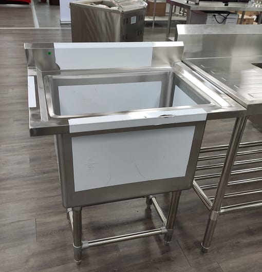 Stainless Steel Single Deep Pot Sink 770-6-SSB - Image 2