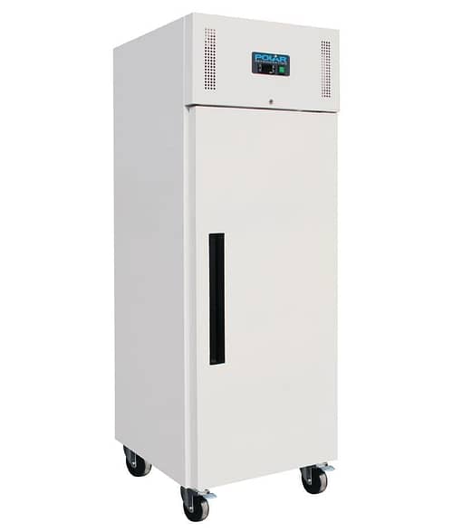 Polar G-Series Upright Cabinet Freezer White 600Ltr