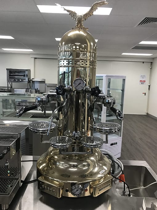 Bezzera BZEAGLEG2E 2 Group Gold Espresso Machine | Classic Italian Elegance - Image 3