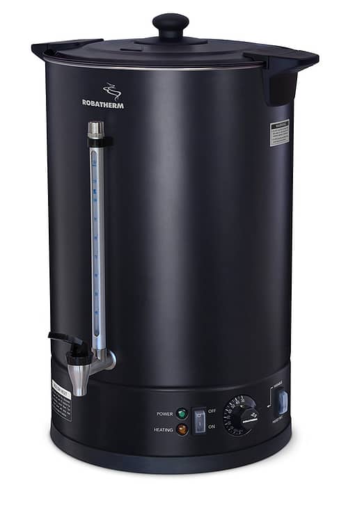 Robatherm Black Double Skinned Hot Water Urn UDB10VP - Image 2