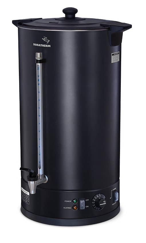 Robatherm Black Double Skinned Hot Water Urn UDB10VP - Image 3