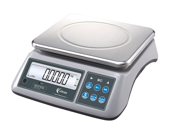 Vitras PSC7330 30kg Commercial Kitchen Scale Stainless Steel