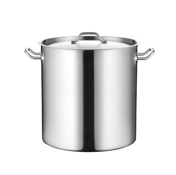 Kitchen Knock Stainless Steel Stock Pot – 50.24L – Heavy Duty