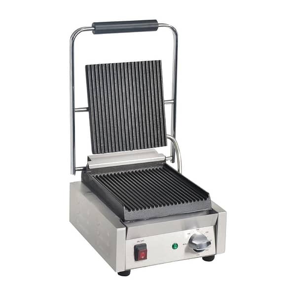 Apuro Single Contact Grill Ribbed Plates (DY993-A) - Image 2