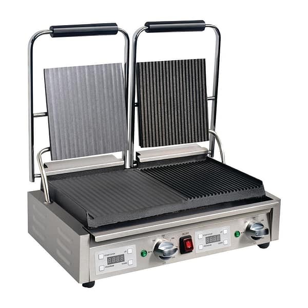 Apuro Contact Grill Double Flat Left/Ribbed Right - Image 3