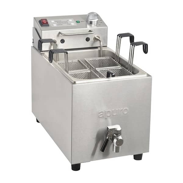 Apuro Pasta Cooker 8Ltr 4 Basket DG077-A - Image 3