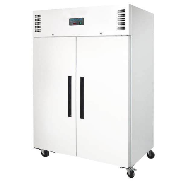 Polar G-Series Solid 2 Door Upright Freezer White Exterior - 1200Ltr - Image 2