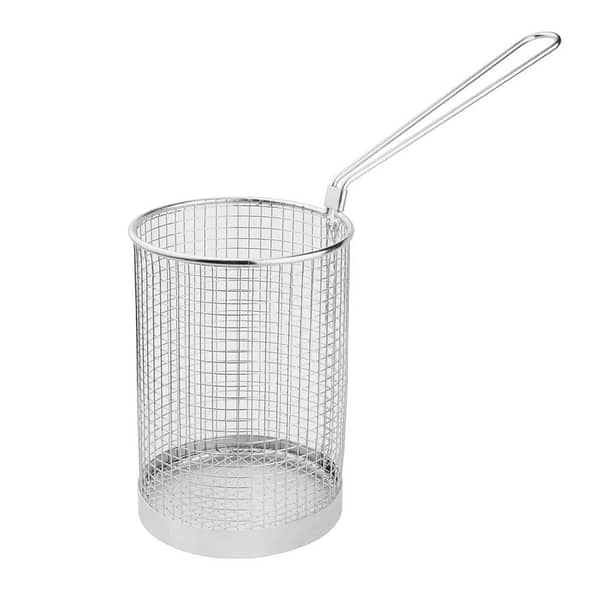 Vogue Stainless Steel Spaghetti Basket - 120mm Diameter