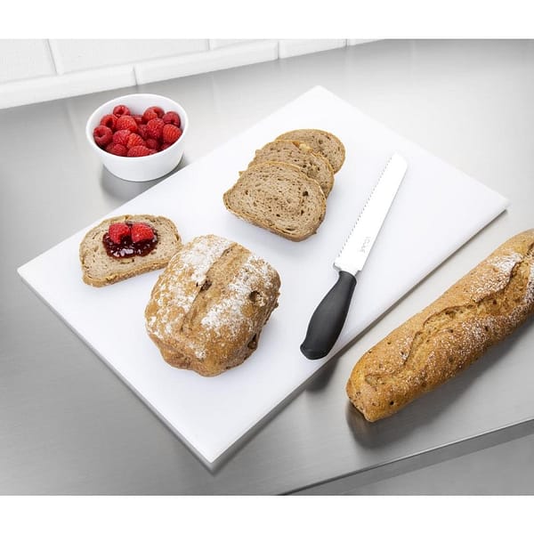 Hygiplas Antibacterial High Density Chopping Board White - 455x305x12mm - Image 2