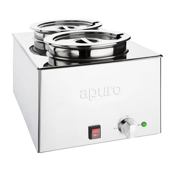 Apuro Bain Marie with Round Pots - Image 2