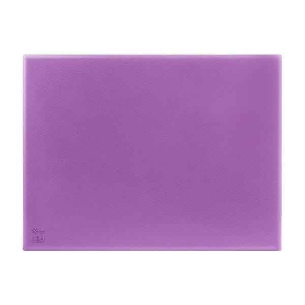 Hygiplas Extra Thick High Density Chopping Board Purple - 600x450x25mm - Image 2
