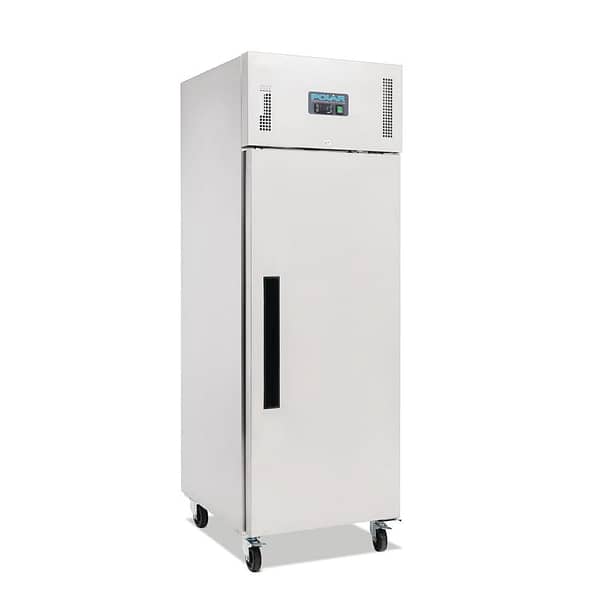 Polar G-Series DL894-A Upright Freezer | 600L Stainless Steel - Image 2
