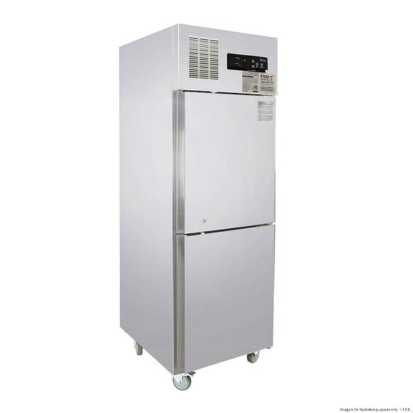 TROPICAL Thermaster 2 x Half door SS Fridge - SUC500 - Image 2