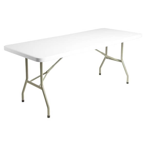Bolero Foldaway Utility Table - 1.8m 6ft - Image 2