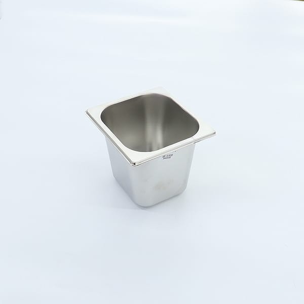 Kitchen Knock Stainless Steel Gastronorm Pan 1/6 150mm Deep (Pack of 6)