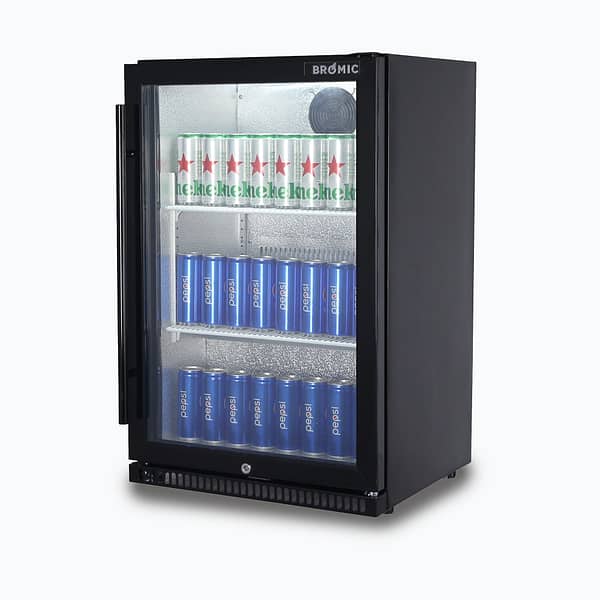 Bromic Chiller BB0120GD-NR B/Bar 1DR Hinged 118L 870mm - Image 4