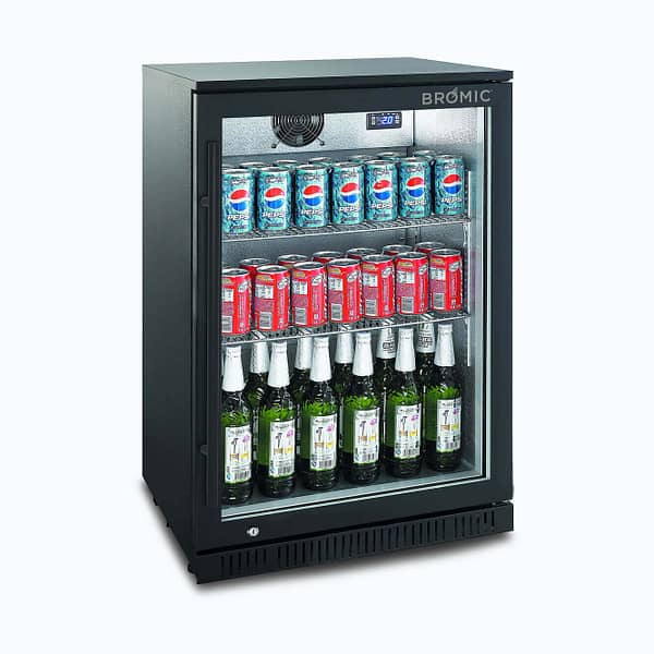 Bromic Chiller BB0120GD-NR B/Bar 1DR Hinged 118L 870mm - Image 3