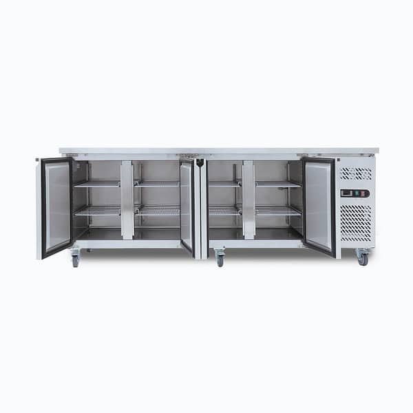 Bromic Freezer UBF2230SD-NR U/Bench 4DR SS 553L - Image 4