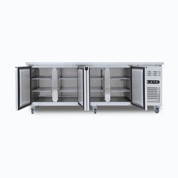 Bromic Chiller UBC2230SD-NR U/Bench 4DR SS 553L - Image 4