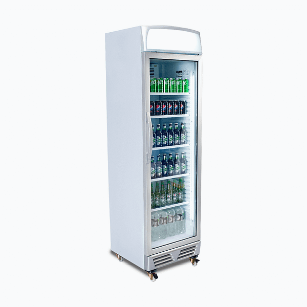 Bromic Chiller GM0374L-NR Silver UP/R GLS 372L LED L/BOX - Image 2