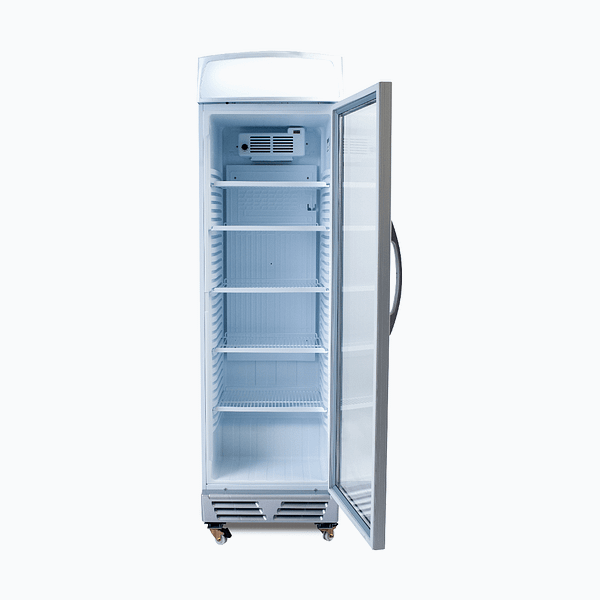 Bromic Chiller GM0374L-NR Silver UP/R GLS 372L LED L/BOX - Image 8