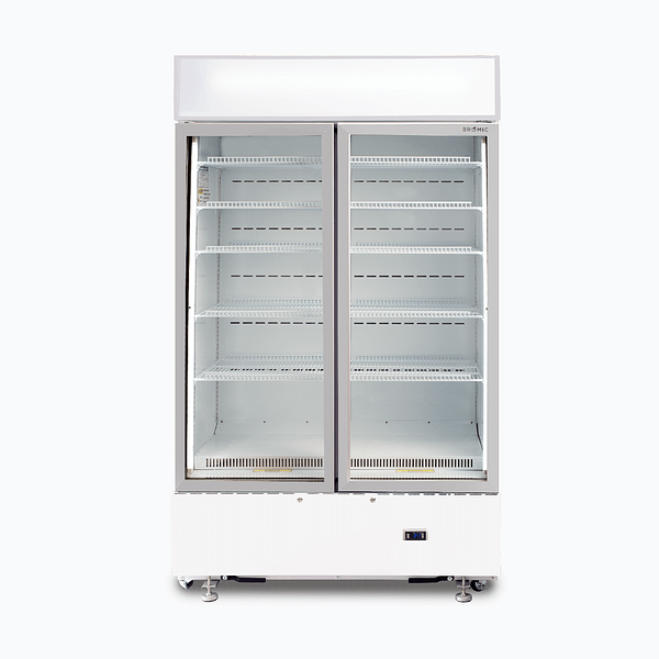 Bromic GM1000LWCAS 960L Dual-Door Display Fridge - Image 5