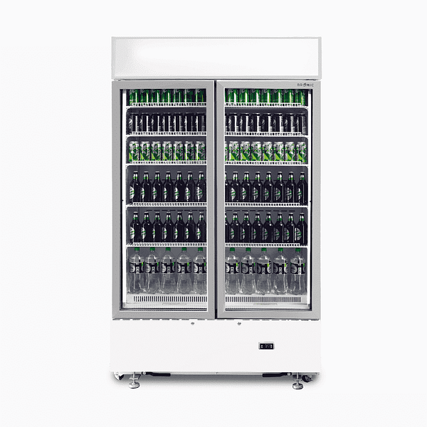 Bromic GM1000LWCAS 960L Dual-Door Display Fridge