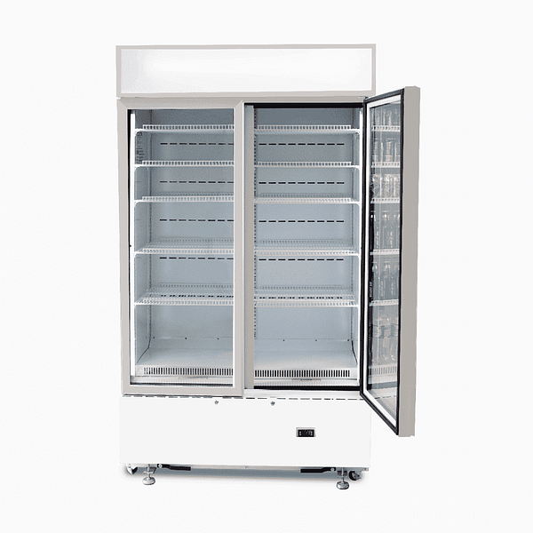 Bromic GM1000LWCAS 960L Dual-Door Display Fridge - Image 8