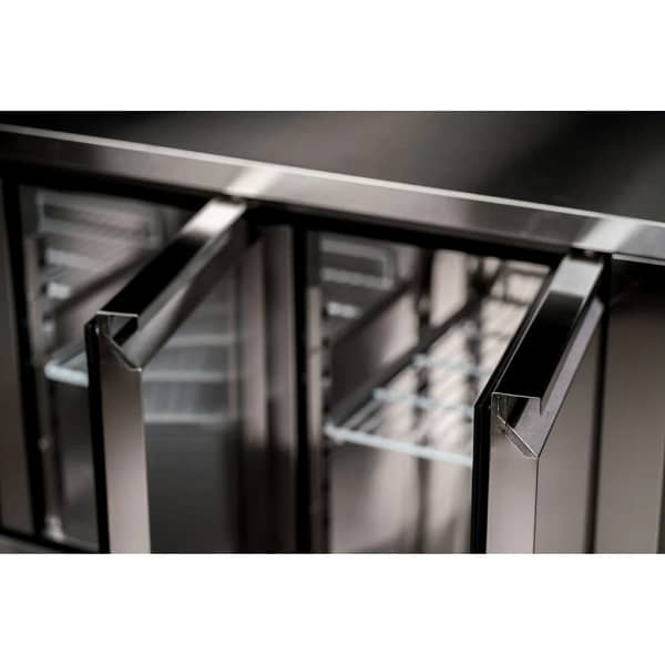 Atosa EPF3422 Stainless Steel 2-Door Undercounter Fridge (EPF3422) - Image 3