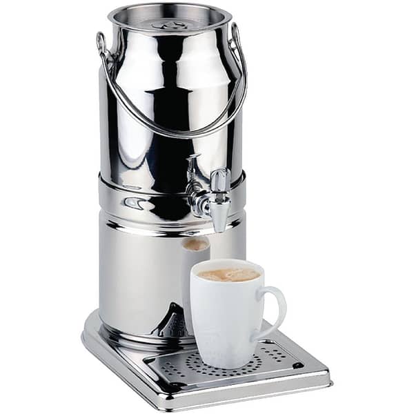APS Stainless Steel Milk Dispenser - 3L Capacity