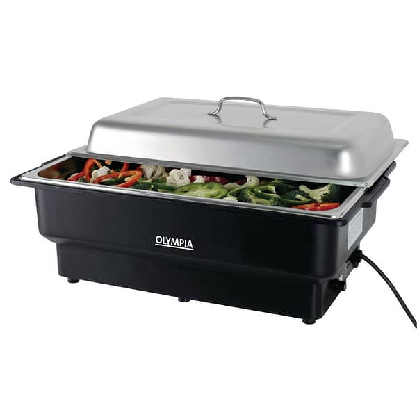 Olympia Electric Chafing Dish - 100mm deep pan with stand - Image 5