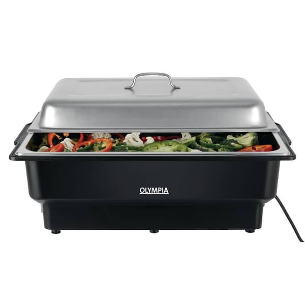 Olympia Electric Chafing Dish - 100mm deep pan with stand - Image 6