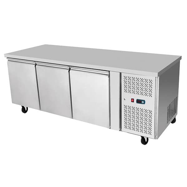 Atosa EPF3472 Underbench Three-Door Freezer Table - 1795mm