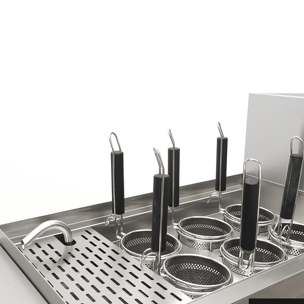 Gasmax V Pan LPG 6 Baskets Pasta and Noodle Cooker - PC150-6LPG - Image 2