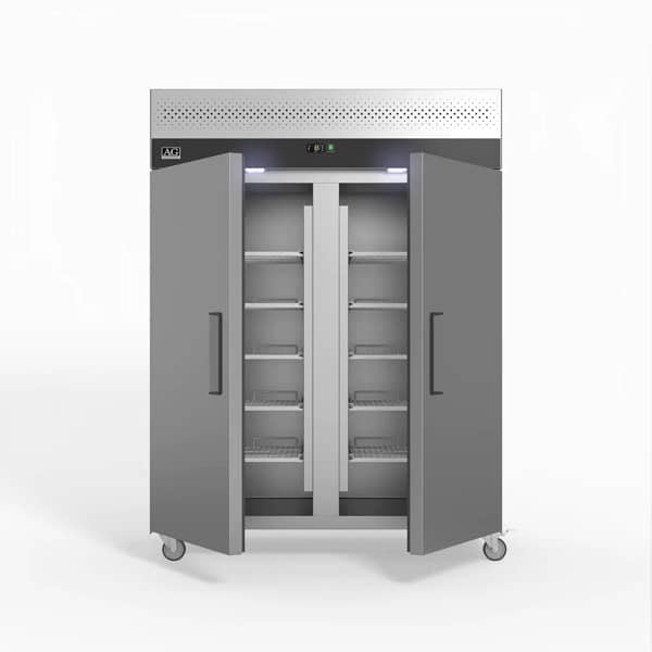 AG GNX1400TN – 1300L Upright Double Door Commercial Fridge - Image 6