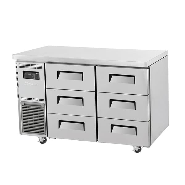 alt="Turbo Air KUF12-3D-6(HC) - undercounter freezer"