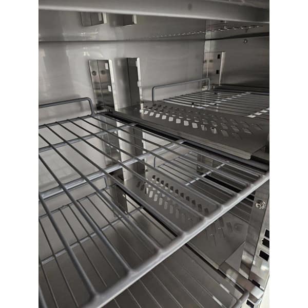 AG SLX2100TN 2 Door Worktop Fridge - 228L, Energy Efficient Stainless Steel - Image 12