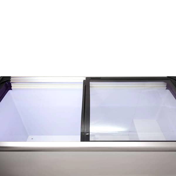 AG SD520Q Chest Freezer Glass Top Sliding Door 445L - Image 4