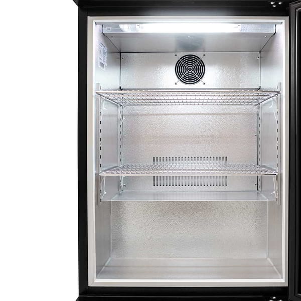 AG 1 Hinged Door Bar Fridge Black | 1BBR-H - Image 4