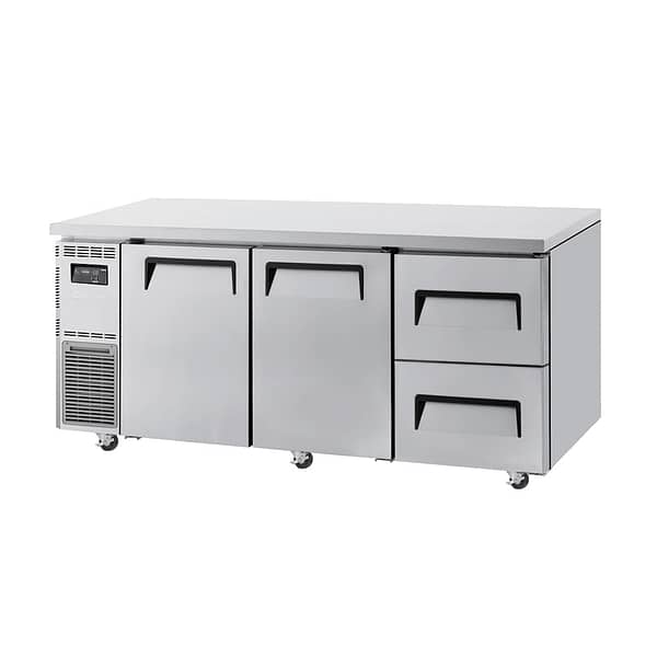 Turbo Air KUR18-2D-2(HC) Versatile Pro Series: 2-Drawer, 2-Door Undercounter Chiller - 1800mm