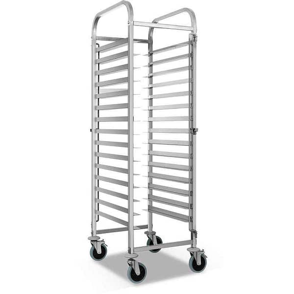 Kitchen Knock 16-tier stainless L-type baking tray trolley – 413479