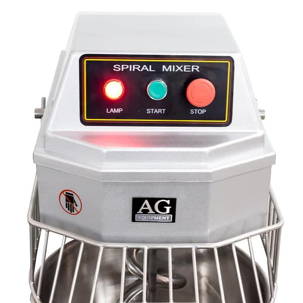 AG BMD20 Spiral Mixer – 20L Capacity, 12kg Dough, Benchtop Unit - Image 8