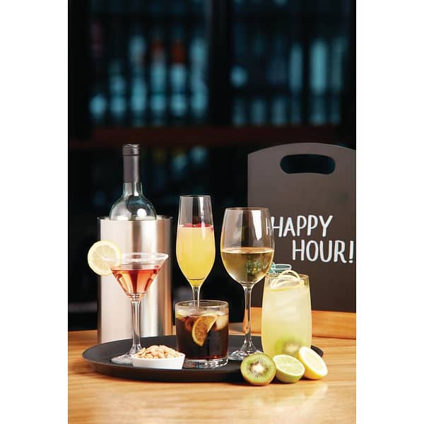 Olympia Crystal Old Fashioned Tumbler - 280ml 9.75oz (9.5USoz) (Box 6) - Image 2