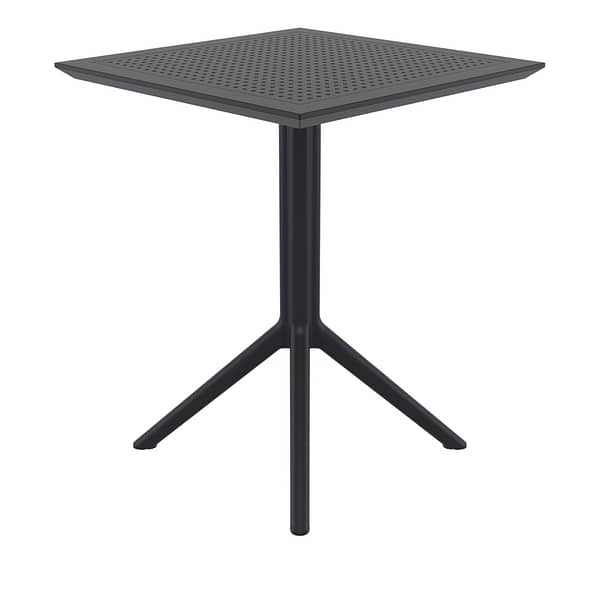 Furnlink Siesta Exclusive Sky Folding Table 60 Square - Anthracite - Image 4