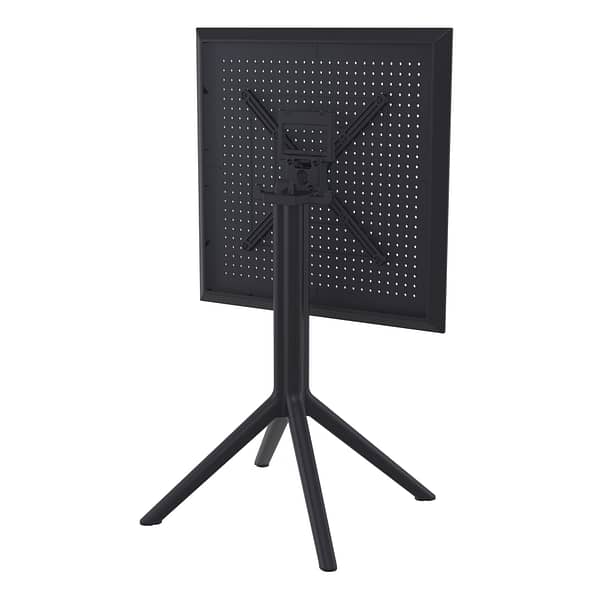 Furnlink Siesta Exclusive Sky Folding Table 60 Square - Anthracite - Image 6